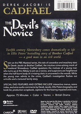 Brother Cadfael: The Devils Novice New Sealed DVD 54961405398| eBay