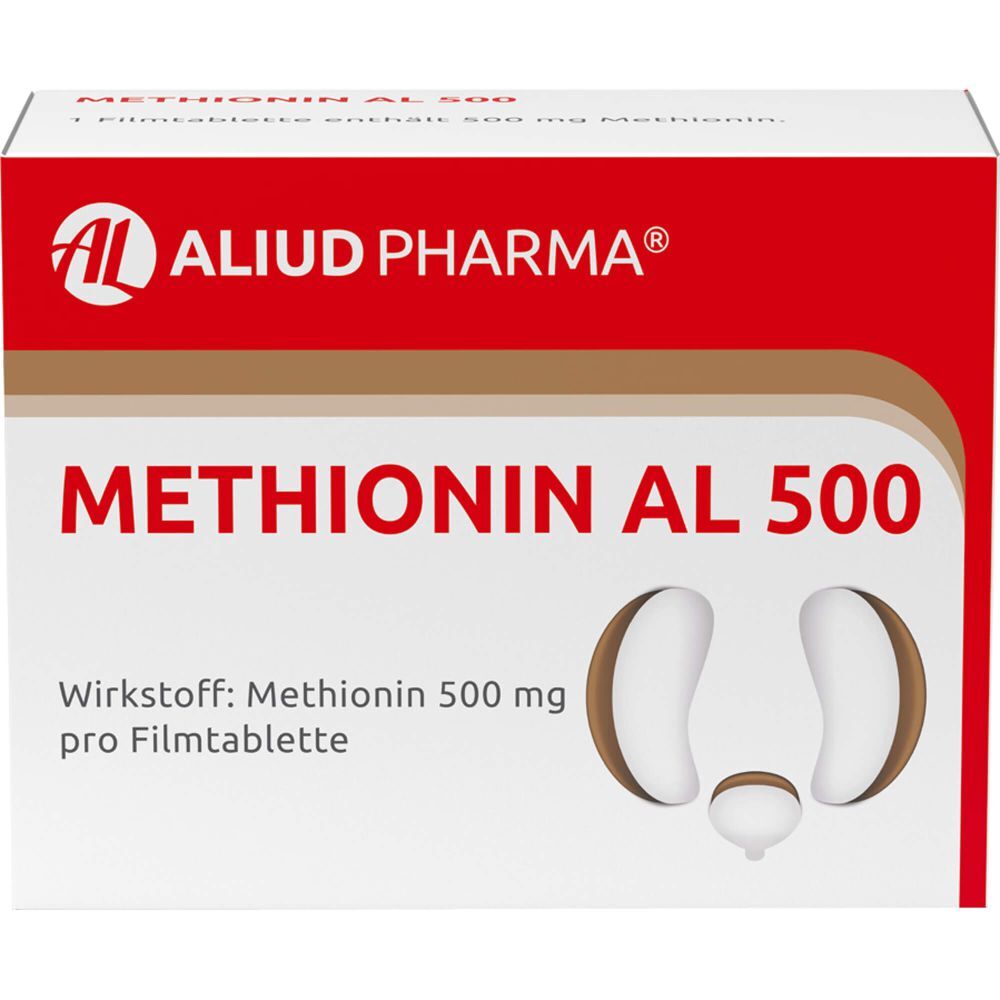 METHIONIN AL 500 Filmtabletten 100 St PZN01300750