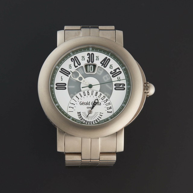 gerald genta jumping hour