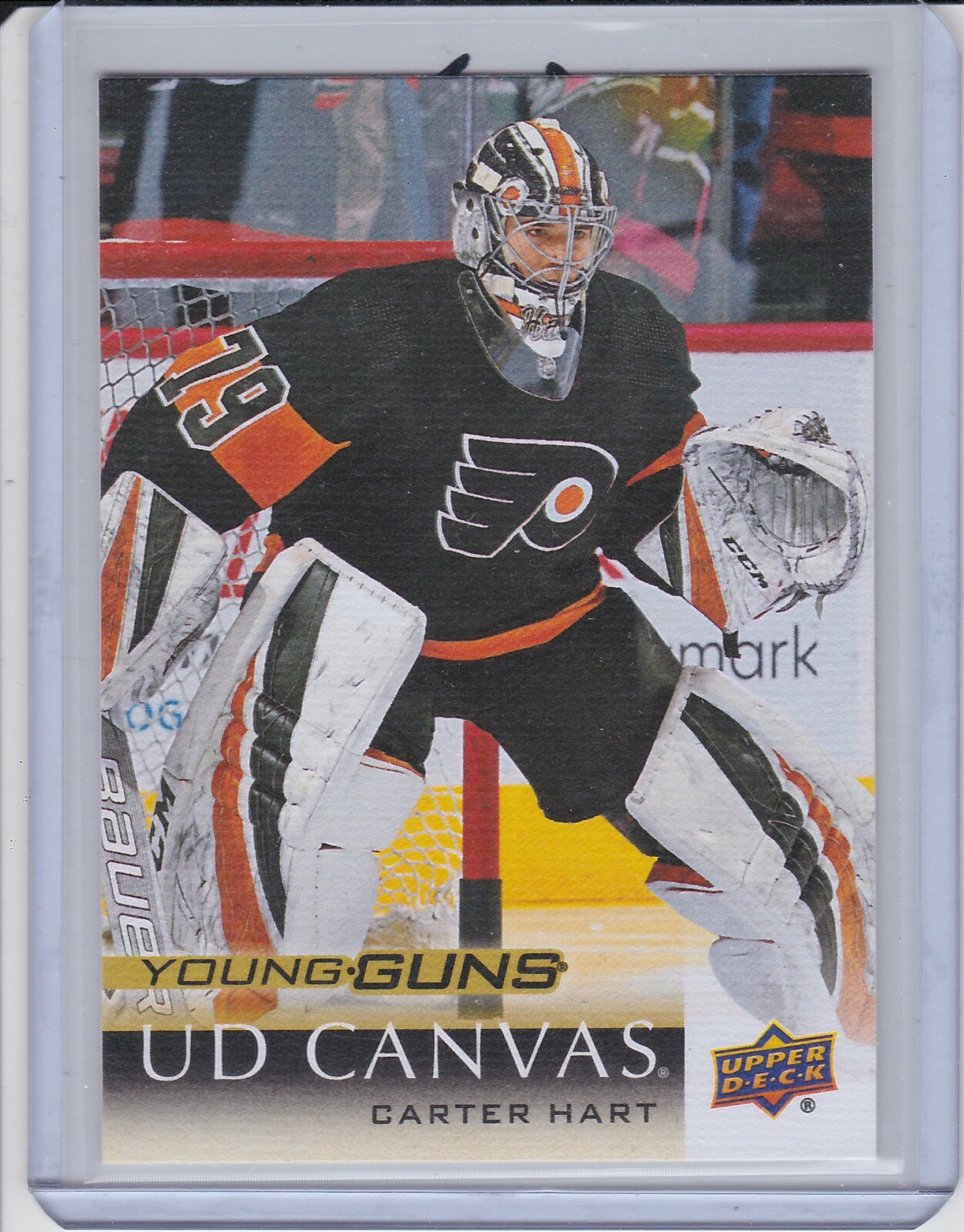 2018-19 Upper Deck Series 2 Young Guns Canvas #C218 Carter Hart Flyers