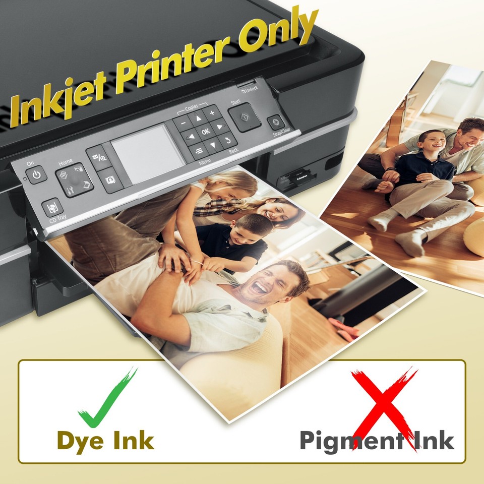 Koala Double Sided Glossy Photo Paper 8.5x11 54lb 200gsm Inkjet Printer ...