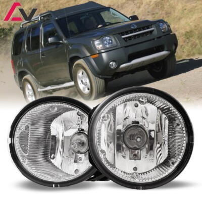 For Nissan Xterra 2002-2004 Clear Lens Pair Bumper Fog Light Lamp+Wiring+Switch