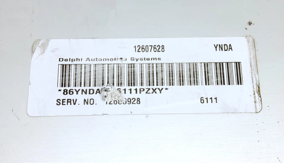 Computadora módulo de control del motor ECM ECU de 2006 Chevrolet Malibu 12607628 Foto 2 de 4