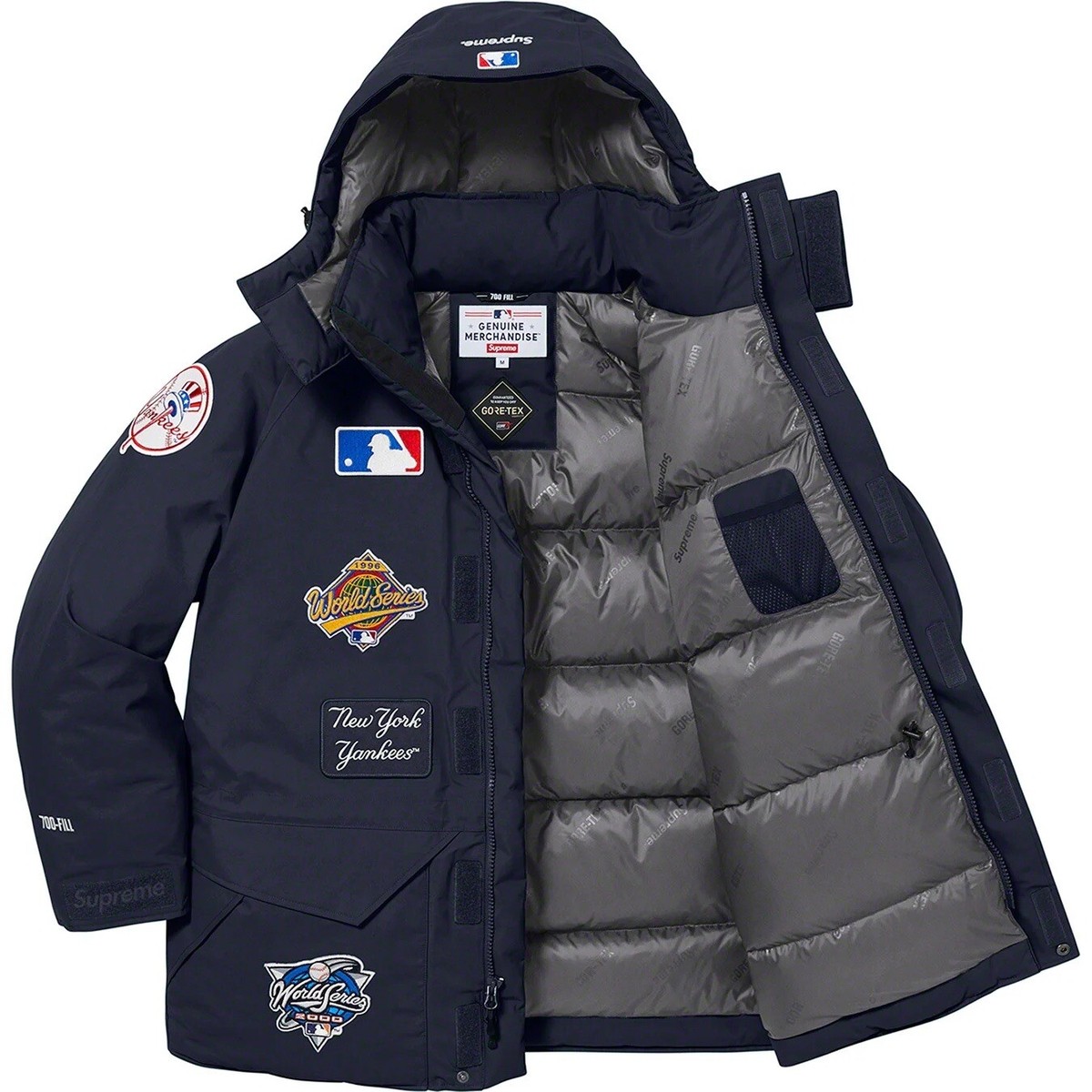 Supreme®/New York Yankees™ GORE-TEX 700- Fill Down Jacket Supreme®/New York Yankees™ GORE-TEX 700- Fill Down Jacket