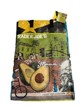 TRADER JOE SOUTHERN CALIFORNIA REUSABLE SHOPPING Grocery Market LA CA BAG Tote