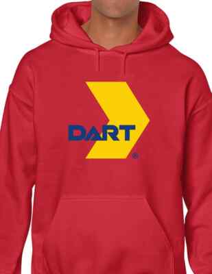 DART Dallas Area Rapid Transit Hoodie Train Subway Rail Texas Hooded Sweatshirt 