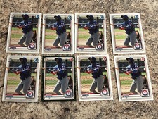 2020 Bowman Chrome MLB Baseball Lot of 8 Sherston Apostle Camo 1st First BCP 46