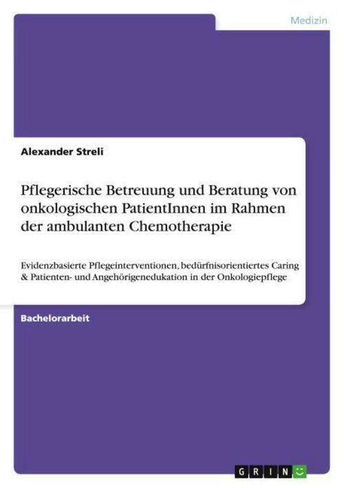 Thumbnail - Pflegerische Betreuung Und Beratung Von Onkologischen Patientinnen