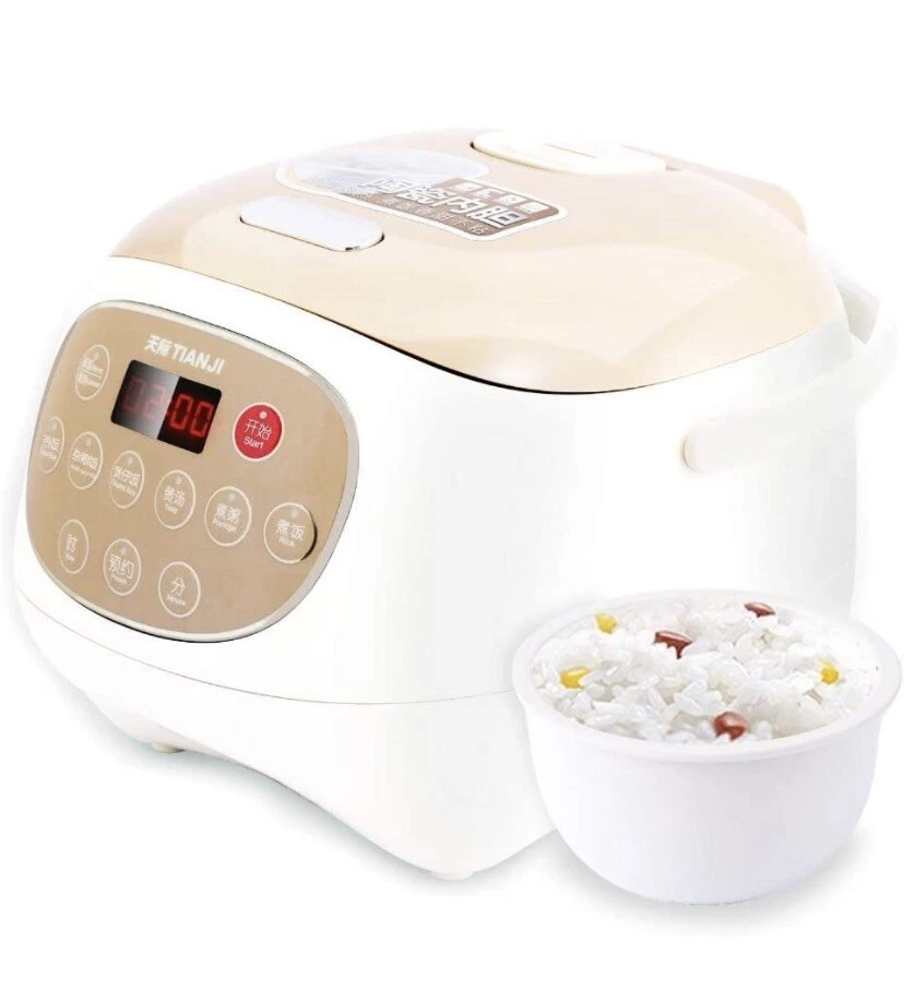 Tianji Electric Rice Cooker FD30D with Ceramic Inner Pot, 6-cup, 3L  [Non-Teflon]