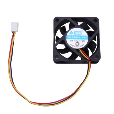 60mm PC Computer Case Cooling Fan DC 12V 3Pin CPU Cooler 4500RPM Chassis Fan