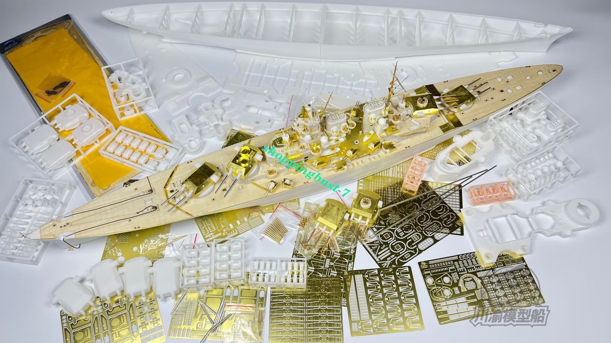 CY CY530 1/350 Scale Prussia H42 Super Battleship Warship CY CY530 1/350 Scale Prussia H42 Super Battleship Warship