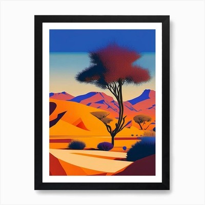 Namib Pop Matisse Kunstdruck gerahmt Wandbild Poster Leinwanddruck Bild