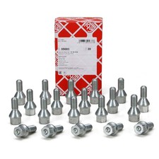 20x febi 05683 Radschraube M12x1,5mm für OPEL ASTRA ADAM CORSA VECTRA ZAFIRA