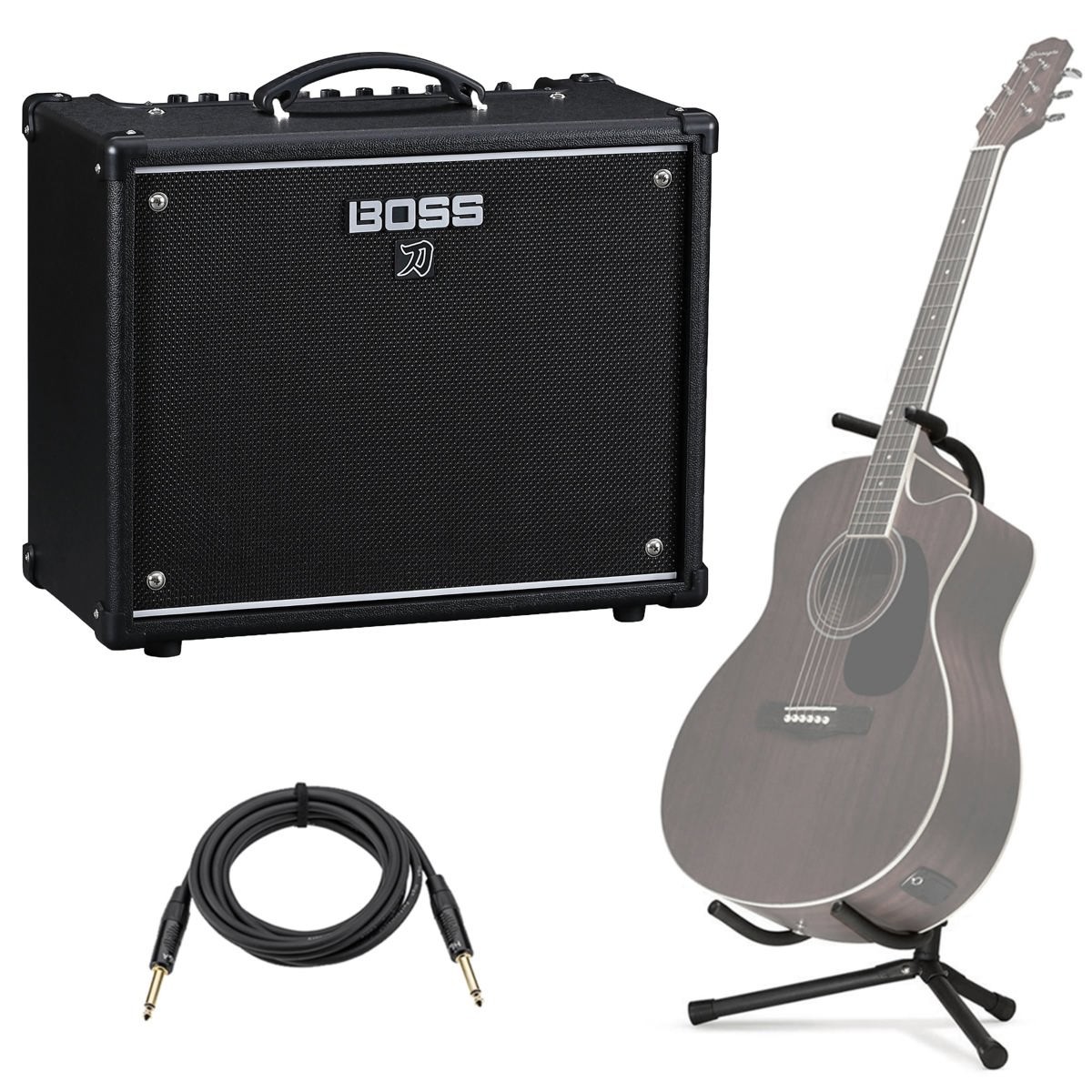 Boss Katana Gen 3 50W 1x12 Combo Guitar Amplifier Guitar Stand Guitar Cable 69590₽