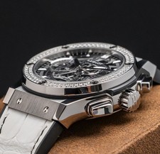 Hublot Classic Aerofusion Titanium Diamonds 45mm Complete 525.NX.0170.LR.1104 8