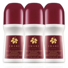 Avon Imari Roll-On Antiperspirant Deodorant 3 pack 2.6 oz each
