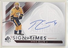 2017 SP Authentic Sign of the Times 2018-19 Update Ryan Ellis #SOTT-RE Auto 5h0