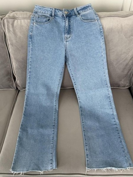 Women Joie Clair Trousers Blue Denim 38