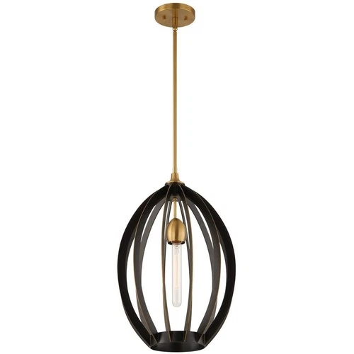Uttermost 21647 Darby 1 Light 14 inch Dark Bronze Pendant Ceiling Light - Picture 6 of 11