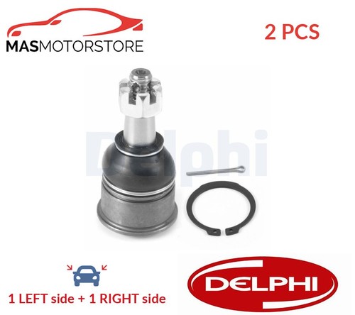 SUSPENSION BALL JOINT PAIR FRONT OUTER LOWER DELPHI TC4689 2PCS I NEW