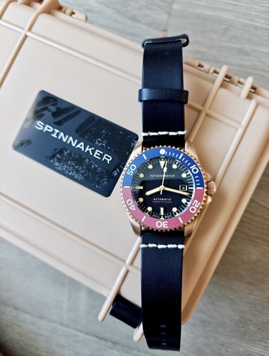Spinnaker Tesei Bronze Soda Black Automatic SP-5060-08