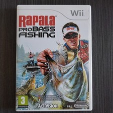 Rapalla pro bass fishing Nintendo Wii Sport Simulatore Pesca PAL Italiano
