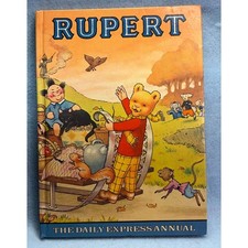 Vintage children's book Rupert The Daily Express Annual