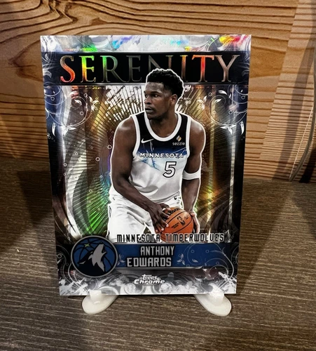 2025 Topps Chrome Anthony Edwards Base (RAW)