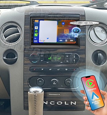 AI Voice Car Radio Stereo For 2006-2008 Lincoln Mark LT Android 15.0 Carplay GPS