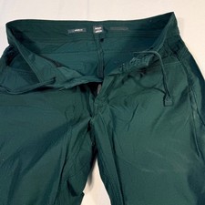 prAna Women's M Standard Fit Green Outdoor Convertible Hiking Pants No Size Tag