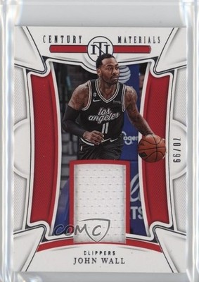 2022-23 Panini National Treasures Century Materials 70/99 John Wall #CM-JWL 1q3d