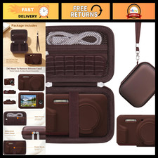 Camera Carrying Case for Digital Cameras - Compatible with Kodak PIXPRO FZ55, Br