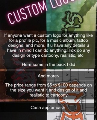 I Do Custom Traditional And Digital Art Tattoo Designs, Logos, Profile Pics, Etc