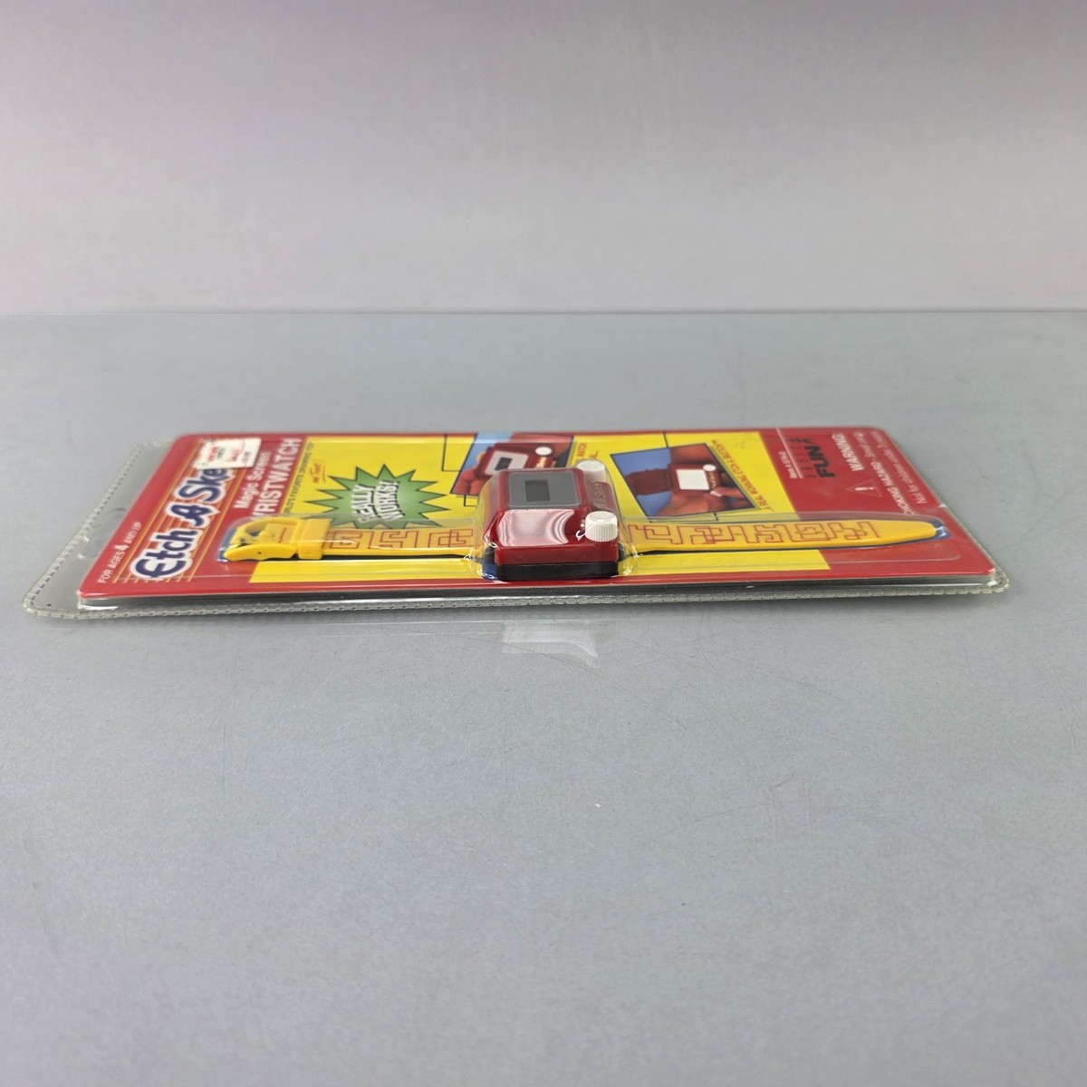 Vintage 90s Etch a Sketch Magic Screen Digital Wrist Watch 1995