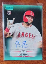 2025 Topps Stadium Club - Autographs Niko Kavadas #SCBA-NK Turquoise /99 (AU,...