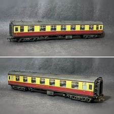 Bachmann BR Crimson Cream Mk1 RFO restaurant car Coach *WEATHERED LOOK* 39-252B