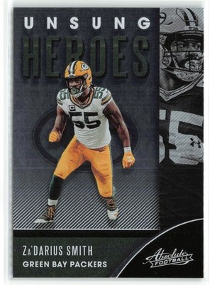 Za'Darius Smith 2020 Panini Absolute Unsung Heroes Green Bay Packers #UH-ZS