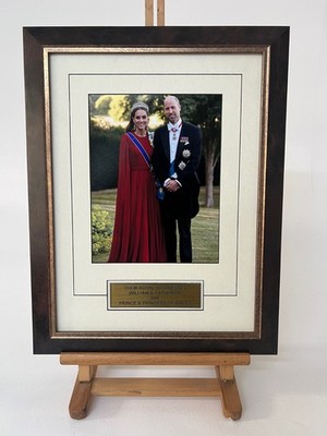 William / Catherine The Prince & Princess of Wales Framed 10x8 Photograph Print
