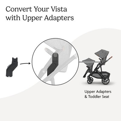 uppababy vista v2 adapters Uppababy Vista V2/V3 Upper Adapters for Toddler Seat