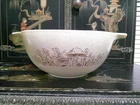 Vtg PYREX Forest Fancies Mushrooms Cinderella Nesting Bowl #442 / 1.5 L