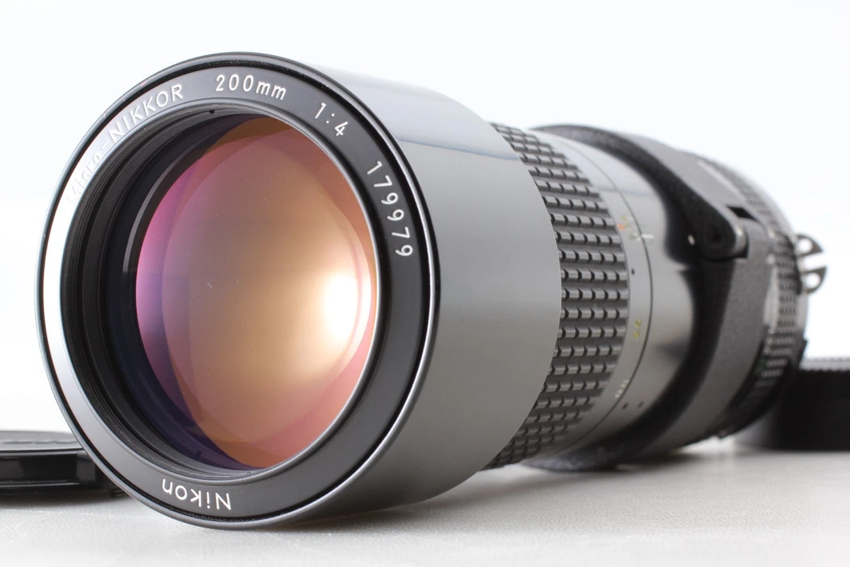Nikon NIKKOR f/4 Camera Lenses 200mm Focal for sale - eBay