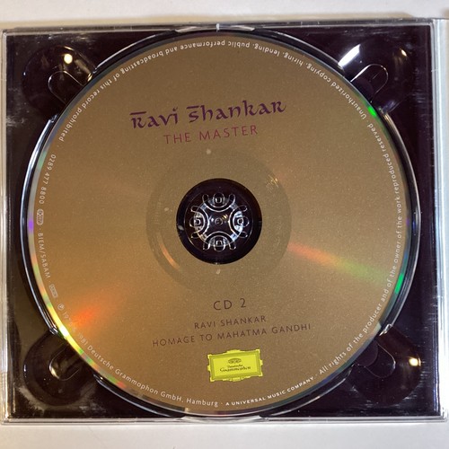 Ravi Shankar: The Master - 3 CD Set - Deutsche Grammophon - Free Shipping - Picture 6 of 9