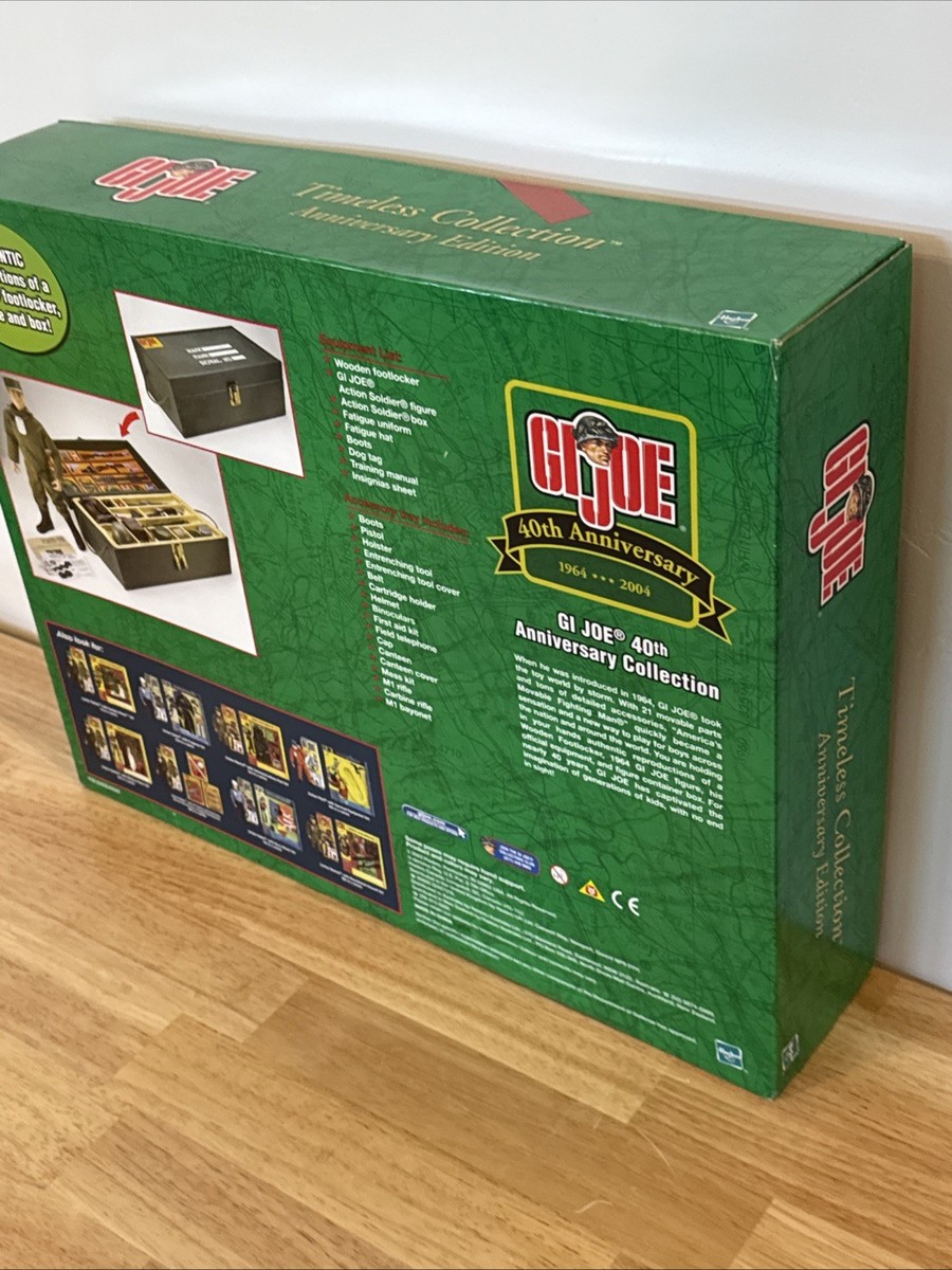 GI.joe アクションマリーン＋フットロッカー HASBRO GI JOE WOODEN FOOTLOCKER VINTAGE ACTION SOLDIER