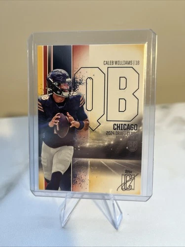 2024 Topps Signature Class - Rookies Caleb Williams #84 Red & Yellow (RC)