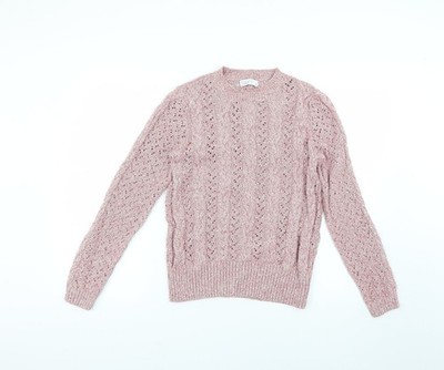 paaya Damen Pullover Pulli rosa Größe M