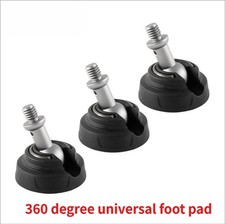 1PC Tripod Universal Swivel Feet 360  3/8" Universal Imperial Interface 45mm50mm