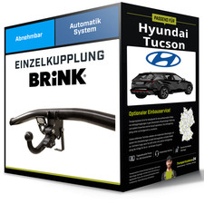 Abnehmbare Anhängerkupplung für HYUNDAI Tucson 05.2015-07.2018 Typ TL/TLE Brink