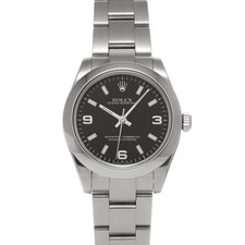 ROLEX Oyster Perpetual 31 177200 black WATCH 691531