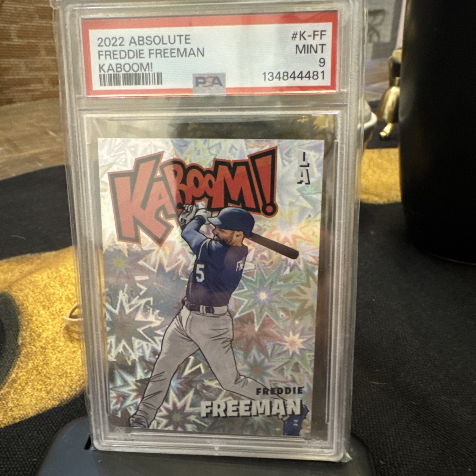 2022 Panini Absolute - Kaboom! Freddie Freeman #K-FF