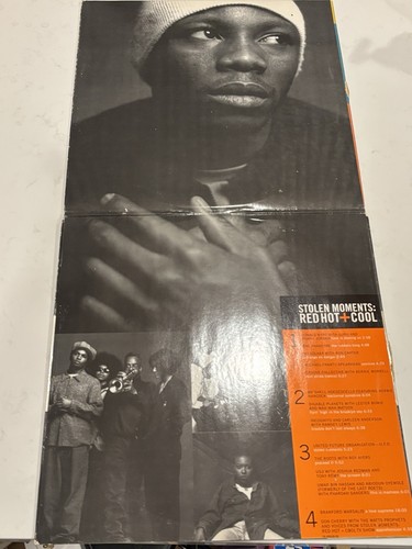 Stolen Moments: Red Hot + Cool Impulse Jazz Hip Hop 1994 Double LP RARE - Picture 3 of 14